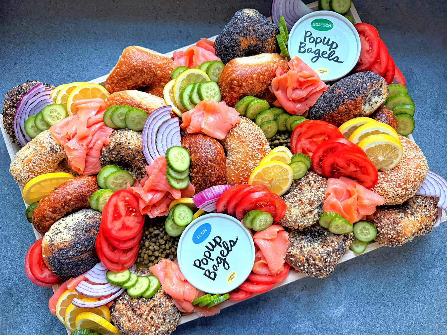 Lox Brunch Board
