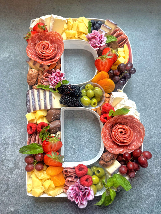 Charcuterie Letters and Numbers
